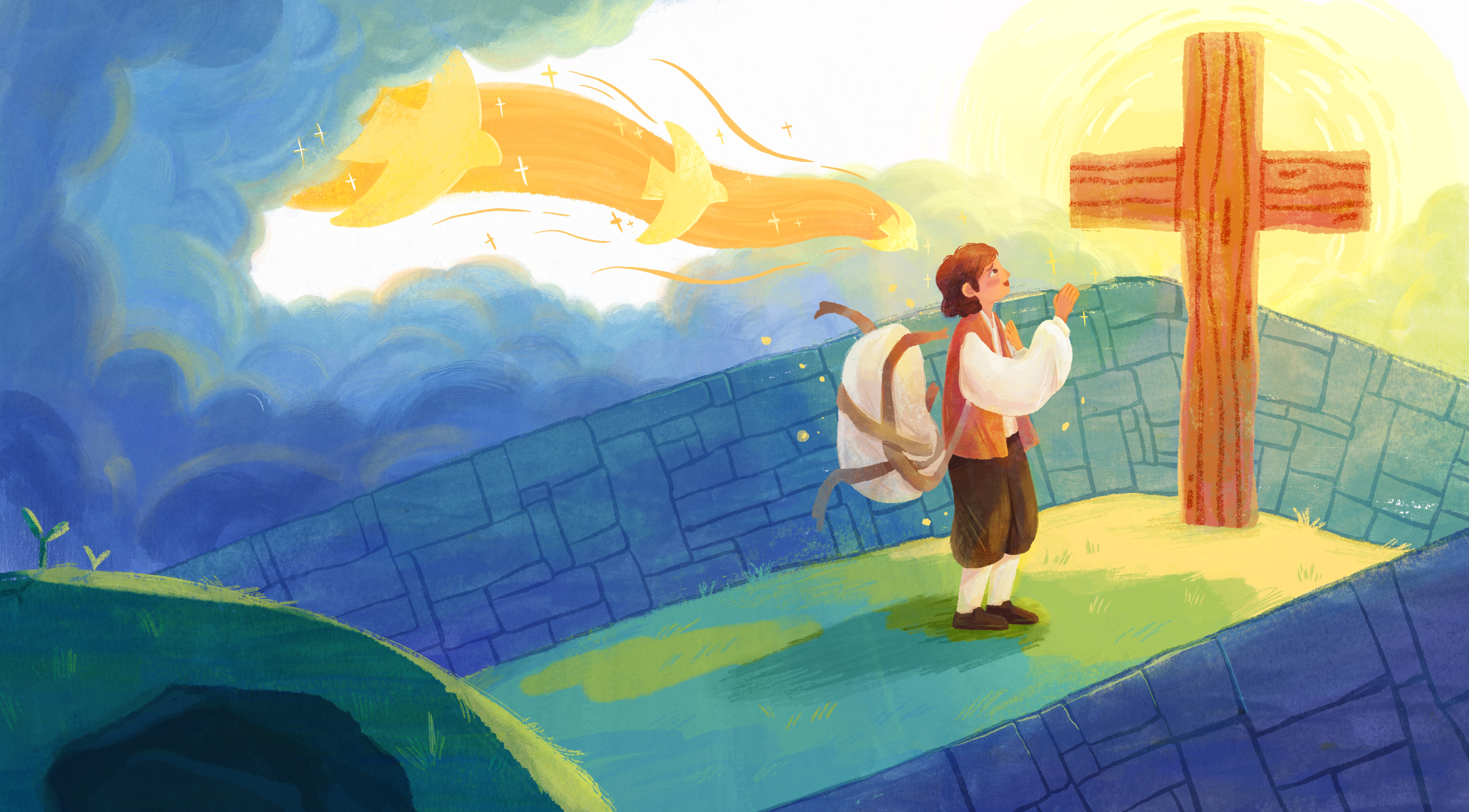 “《境界》十年，十分恩典”在线画展-主题一：忍耐-盼望