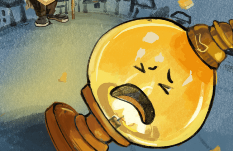 摔碎的油灯，还能有什么命运？