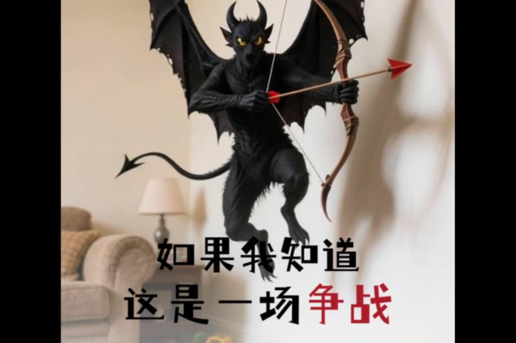 如果我知道这是一场争战